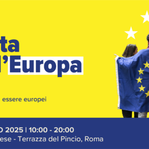 Festa dell’Europa 2025 – Roma 10 maggio, Terrazza del Pincio