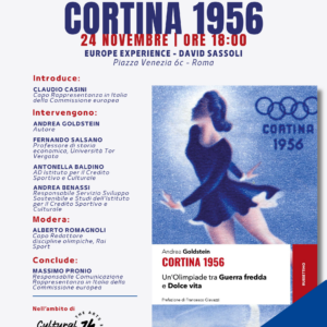 Presentazione del libro Cortina 1956 di Andrea Goldstein