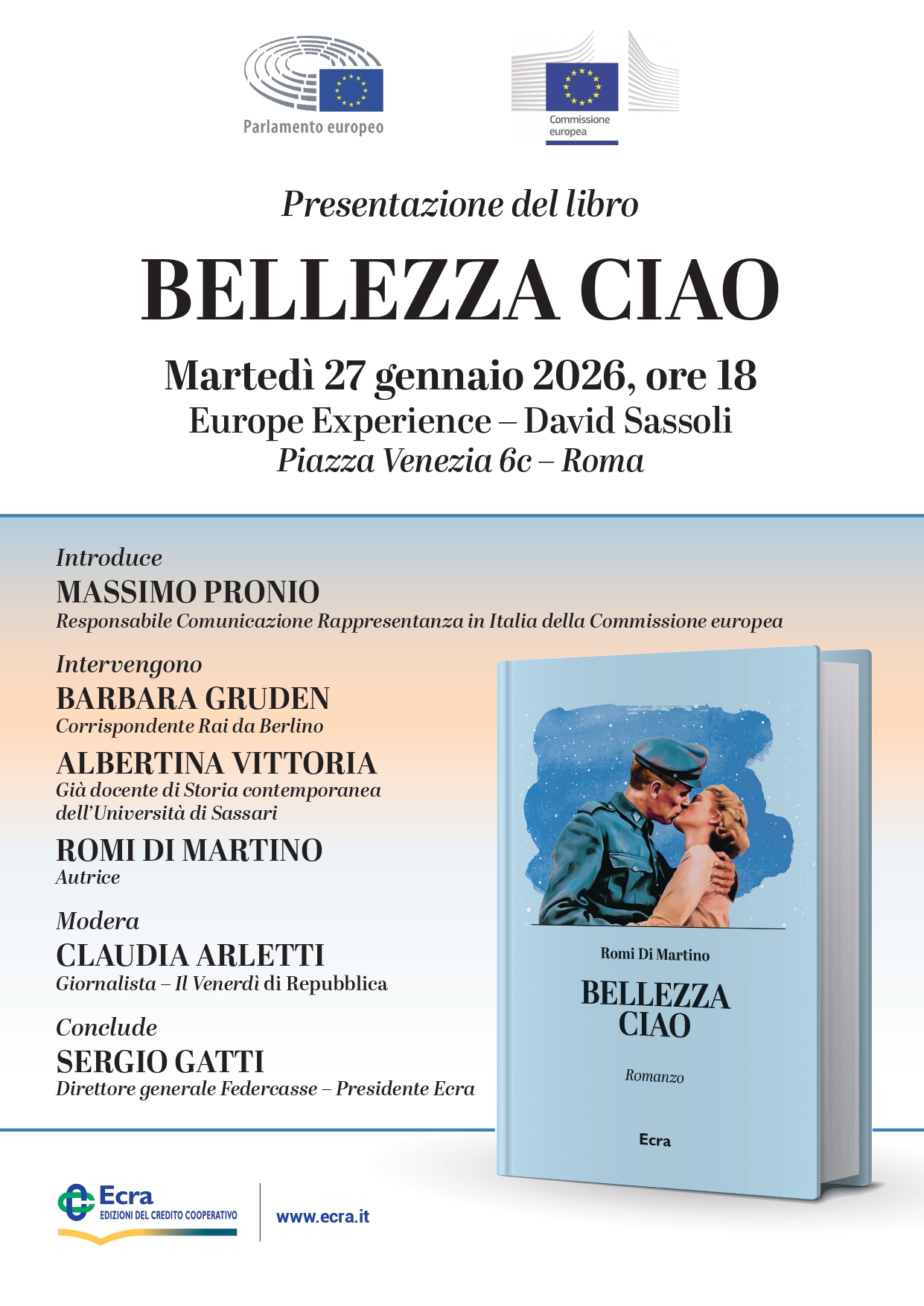 Presentazione del libro “Bellezza ciao” di Romi Di Martino